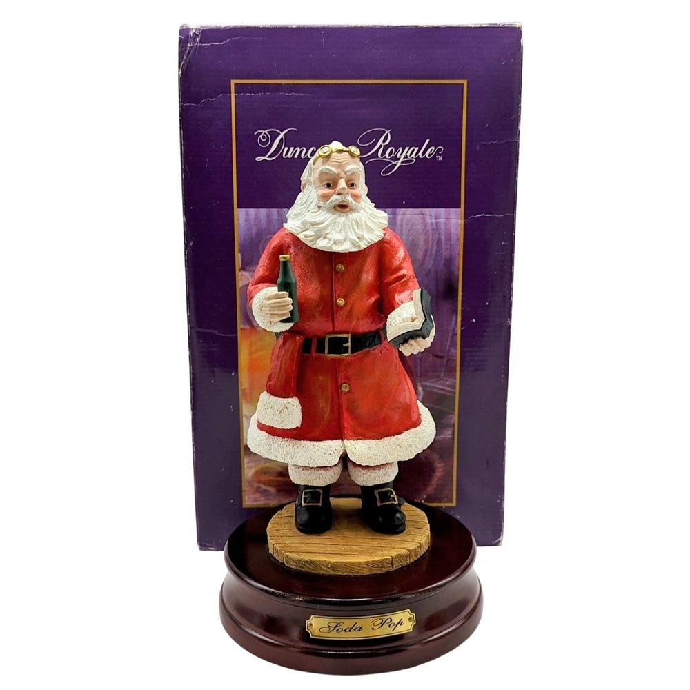 Duncan Royale Soda Pop Santa Musical Figurine 1057/10000